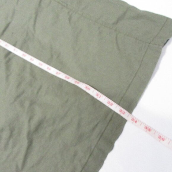Joe Fresh Linen Khaki Green Dress - Picture 9 of 10